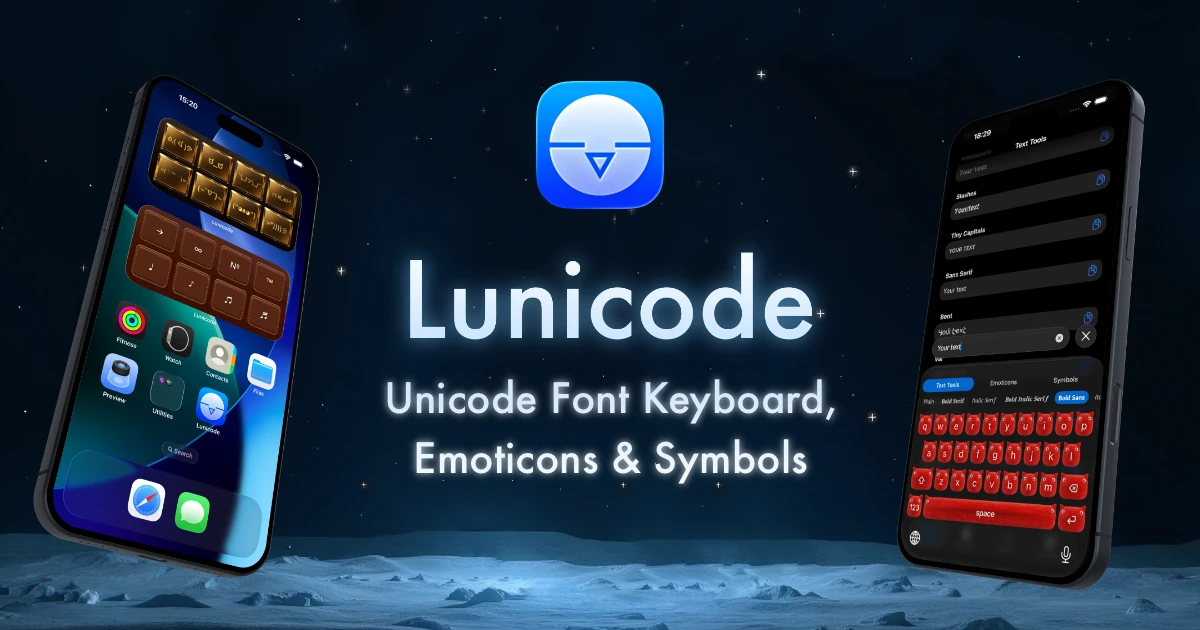 Lunicode.app